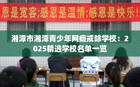 湘潭市湘潭青少年网瘾戒除学校：2025精选学校名单一览