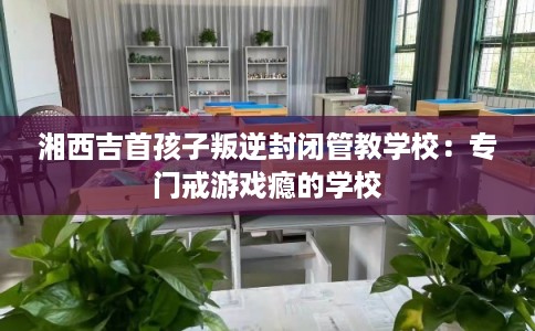 湘西吉首孩子叛逆封闭管教学校：专门戒游戏瘾的学校
