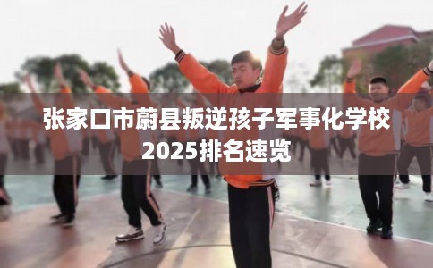 张家口市蔚县叛逆孩子军事化学校2025排名速览
