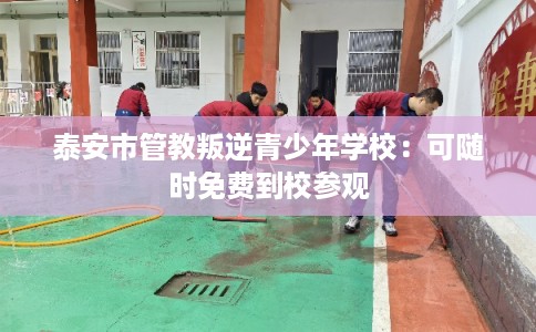 泰安市管教叛逆青少年学校：可随时免费到校参观
