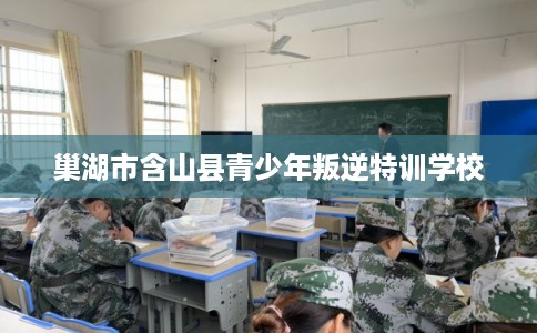 巢湖市含山县青少年叛逆特训学校