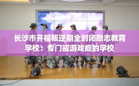 长沙市开福叛逆期全封闭励志教育学校：专门戒游戏瘾的学校