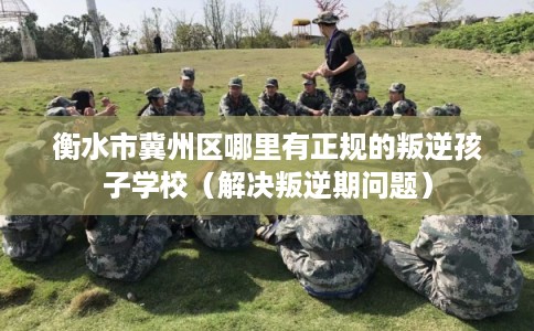 衡水市冀州区哪里有正规的叛逆孩子学校（解决叛逆期问题）