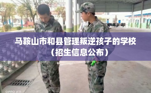 马鞍山市和县管理叛逆孩子的学校（招生信息公布）