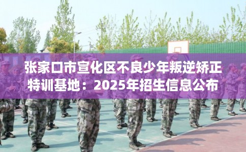张家口市宣化区不良少年叛逆矫正特训基地：2025年招生信息公布
