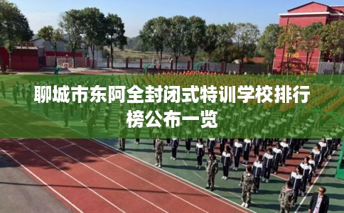 聊城市东阿全封闭式特训学校排行榜公布一览
