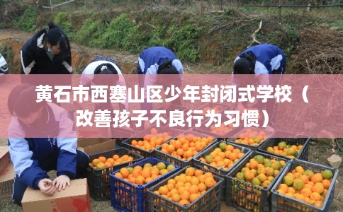 黄石市西塞山区少年封闭式学校（改善孩子不良行为习惯）