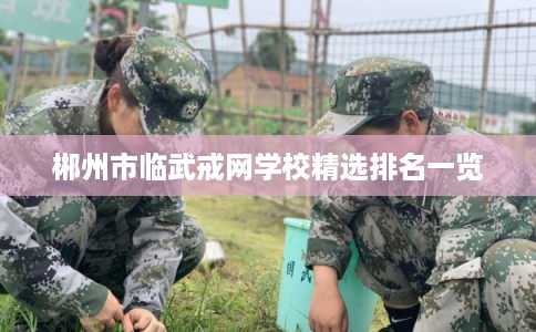 郴州市临武戒网学校精选排名一览