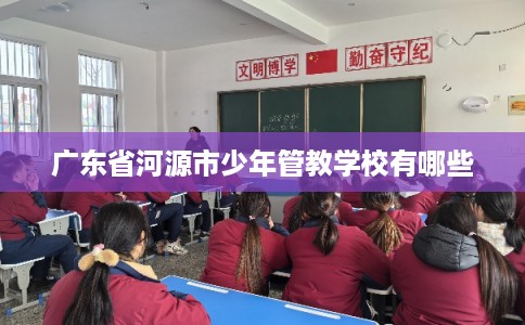 广东省河源市少年管教学校有哪些