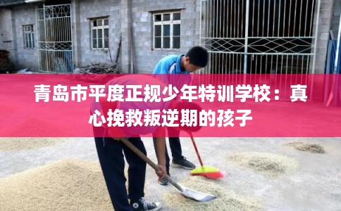 青岛市平度正规少年特训学校：真心挽救叛逆期的孩子