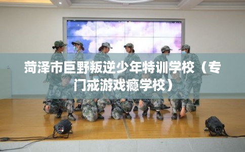 菏泽市巨野叛逆少年特训学校（专门戒游戏瘾学校）