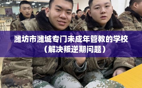 潍坊市潍城专门未成年管教的学校（解决叛逆期问题）