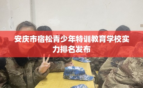 安庆市宿松青少年特训教育学校实力排名发布
