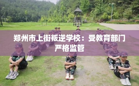 郑州市上街叛逆学校：受教育部门严格监管