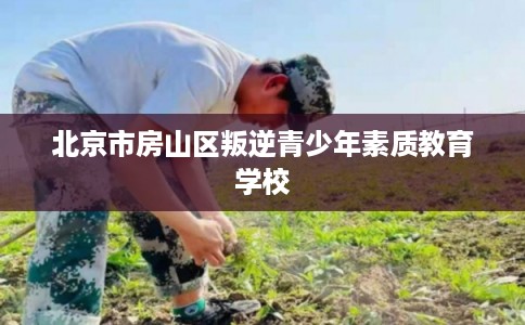 北京市房山区叛逆青少年素质教育学校