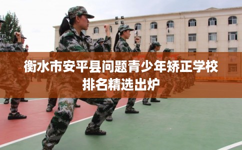 衡水市安平县问题青少年矫正学校排名精选出炉