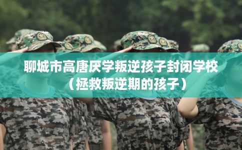 聊城市高唐厌学叛逆孩子封闭学校（拯救叛逆期的孩子）