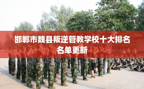 邯郸市魏县叛逆管教学校十大排名名单更新