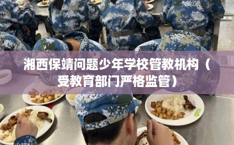 湘西保靖问题少年学校管教机构（受教育部门严格监管）