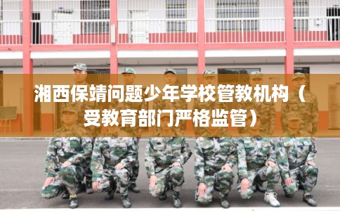 湘西保靖问题少年学校管教机构（受教育部门严格监管）