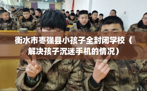 衡水市枣强县小孩子全封闭学校（解决孩子沉迷手机的情况）