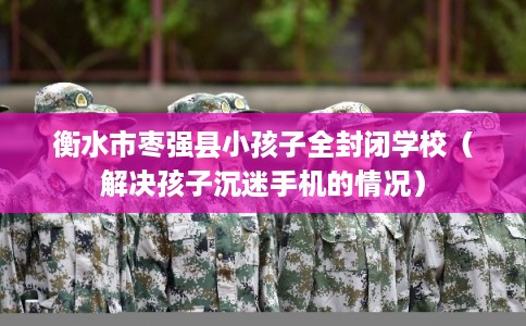 衡水市枣强县小孩子全封闭学校（解决孩子沉迷手机的情况）