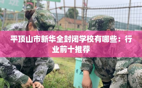 平顶山市新华全封闭学校有哪些：行业前十推荐