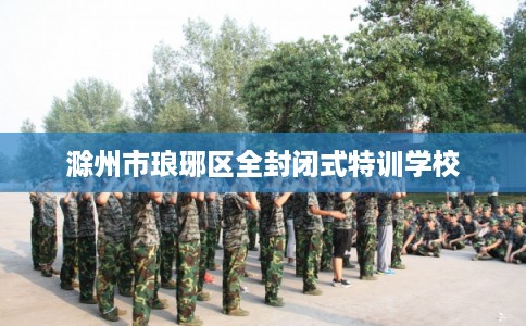 滁州市琅琊区全封闭式特训学校