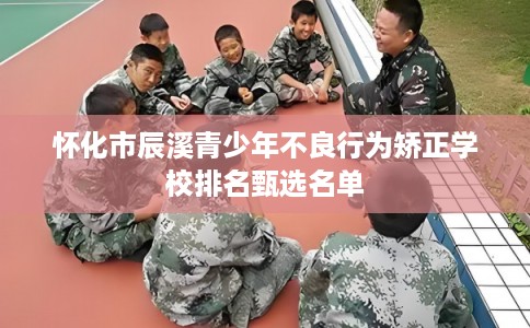 怀化市辰溪青少年不良行为矫正学校排名甄选名单