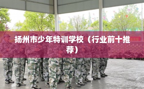 扬州市少年特训学校（行业前十推荐）