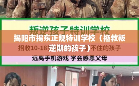 揭阳市揭东正规特训学校（拯救叛逆期的孩子）