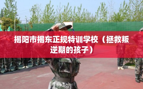 揭阳市揭东正规特训学校（拯救叛逆期的孩子）