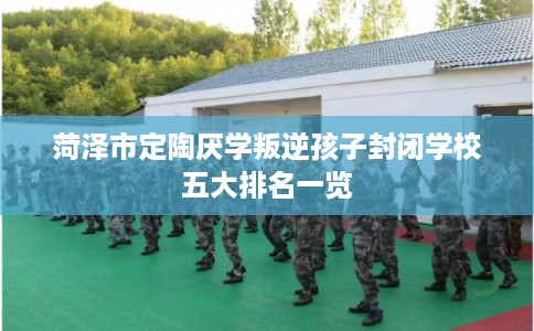 菏泽市定陶厌学叛逆孩子封闭学校五大排名一览