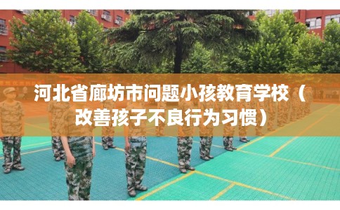 河北省廊坊市问题小孩教育学校（改善孩子不良行为习惯）