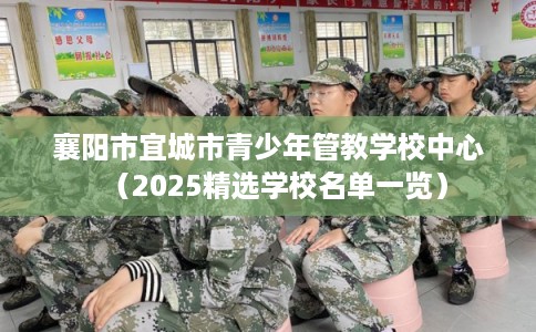襄阳市宜城市青少年管教学校中心（2025精选学校名单一览）