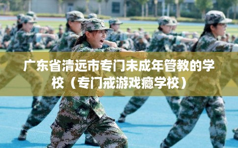广东省清远市专门未成年管教的学校（专门戒游戏瘾学校）