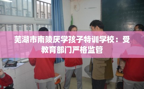 芜湖市南陵厌学孩子特训学校：受教育部门严格监管