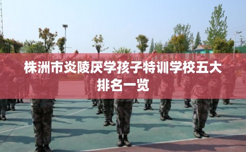 株洲市炎陵厌学孩子特训学校五大排名一览