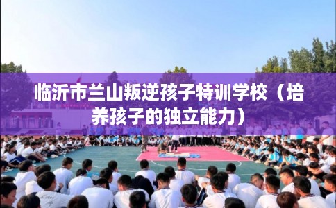 临沂市兰山叛逆孩子特训学校（培养孩子的独立能力）
