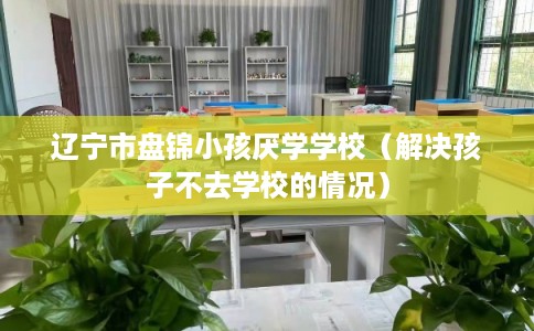 辽宁市盘锦小孩厌学学校（解决孩子不去学校的情况）