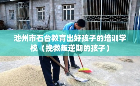 池州市石台教育出好孩子的培训学校（挽救叛逆期的孩子）