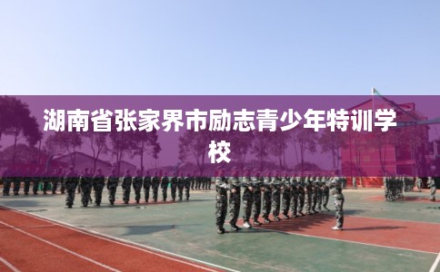 湖南省张家界市励志青少年特训学校
