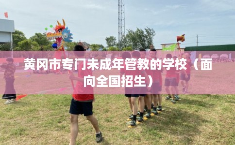 黄冈市专门未成年管教的学校（面向全国招生）