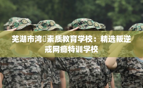 芜湖市湾沚素质教育学校：精选叛逆戒网瘾特训学校