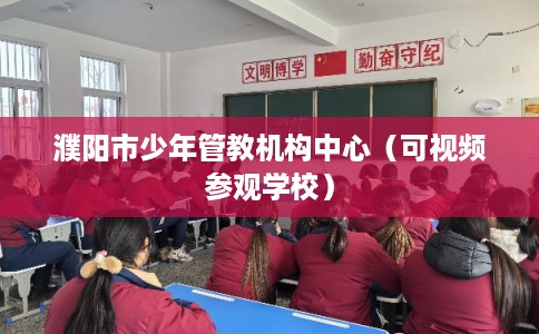 濮阳市少年管教机构中心（可视频参观学校）
