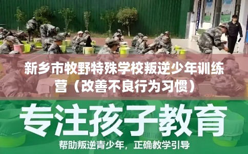 新乡市牧野特殊学校叛逆少年训练营（改善不良行为习惯）
