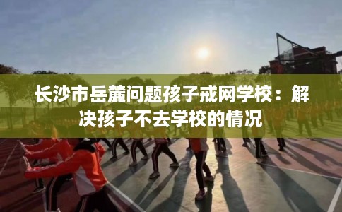 长沙市岳麓问题孩子戒网学校：解决孩子不去学校的情况