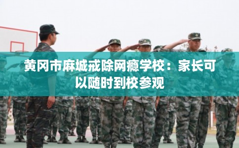 黄冈市麻城戒除网瘾学校：家长可以随时到校参观