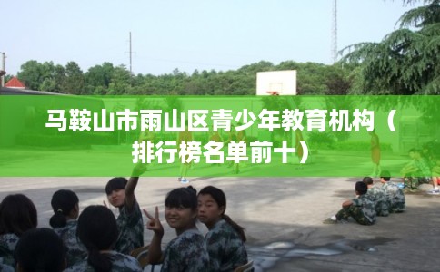 马鞍山市雨山区青少年教育机构（排行榜名单前十）