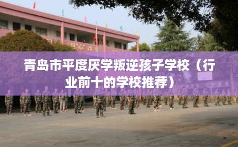 青岛市平度厌学叛逆孩子学校（行业前十的学校推荐）